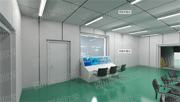 重庆某单位航空发动机测试间降噪项目
